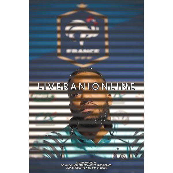 Alexandre Lacazette - 05.06.2015 - Conference de Presse -Equipe de France Photo : Andre Ferreira / Icon Sport /AGENZIA ALDO LIVERANI Sas - ITALY ONLY - EDITORIAL USE ONLY - CONFERENZA STAMPA NAZIONALE DI CALCIO DELLA FRANCIA