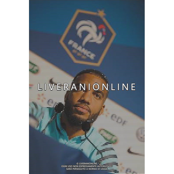 Alexandre Lacazette - 05.06.2015 - Conference de Presse -Equipe de France Photo : Andre Ferreira / Icon Sport /AGENZIA ALDO LIVERANI Sas - ITALY ONLY - EDITORIAL USE ONLY - CONFERENZA STAMPA NAZIONALE DI CALCIO DELLA FRANCIA