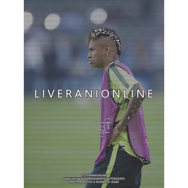 Barcelona\'s Neymar during todays training session for tomorrows Final Photographer Chris Vaughan/CameraSport Football - Training Session - UEFA Champions League Final - Juventus v Barcelona - Friday 5th June 2015 - Olympiastadion - Berlin, Germany © CameraSport - 43 Linden Ave. Countesthorpe. Leicester. England. LE8 5PG - Tel: +44 (0) 116 277 4147 - admin@camerasport.com - www.camerasport.com /AGENZIA ALDO LIVERANI Sas - ITALY ONLY - EDITORIAL USE ONLY