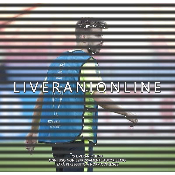 Barcelona\'s Gerard Pique during todays training session for tomorrows Final Photographer Chris Vaughan/CameraSport Football - Training Session - UEFA Champions League Final - Juventus v Barcelona - Friday 5th June 2015 - Olympiastadion - Berlin, Germany © CameraSport - 43 Linden Ave. Countesthorpe. Leicester. England. LE8 5PG - Tel: +44 (0) 116 277 4147 - admin@camerasport.com - www.camerasport.com /AGENZIA ALDO LIVERANI Sas - ITALY ONLY - EDITORIAL USE ONLY