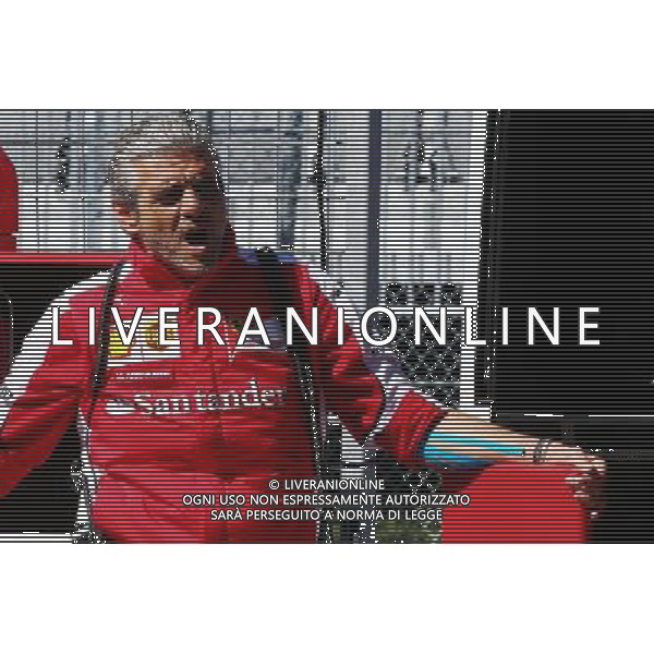 Maurizio Arrivabene (ITA) Ferrari Team Principal. 06.06.2015. Formula 1 World Championship, Rd 7, Canadian Grand Prix, Montreal, Canada, Qualifying Day. /AGENZIA ALDO LIVERANI Sas - ITALY ONLY - EDITORIAL USE ONLY - Prove Ufficiali
