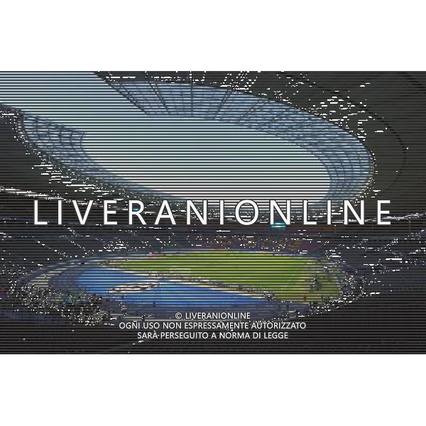 UEFA Champions League 2014/2015 Finale Berlino - 06.06.2015 Juventus-Barcellona Nella Foto:L\' Olympiastadion pronto per la finale /Ph.Vitez-Ag. Aldo Liverani