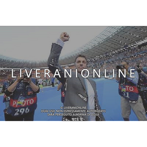 UEFA Champions League 2014/2015 Finale Berlino - 06.06.2015 Juventus-Barcellona Nella Foto: ALESSANDRO del piero saluta i tifosi /Ph.Vitez-Ag. Aldo Liverani