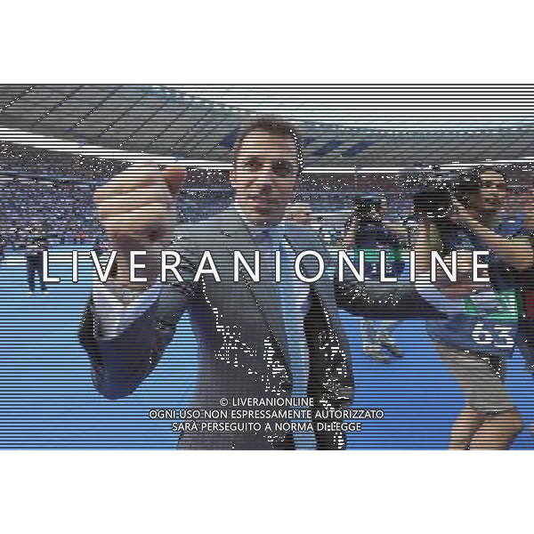 UEFA Champions League 2014/2015 Finale Berlino - 06.06.2015 Juventus-Barcellona Nella Foto: ALESSANDRO del piero saluta i tifosi /Ph.Vitez-Ag. Aldo Liverani