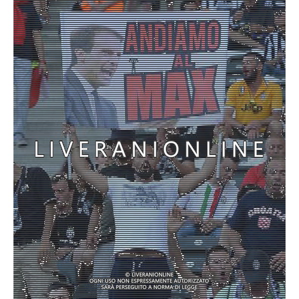 UEFA Champions League 2014/2015 Finale Berlino - 06.06.2015 Juventus-Barcellona Nella Foto:tifosi juventus allegri /Ph.Vitez-Ag. Aldo Liverani