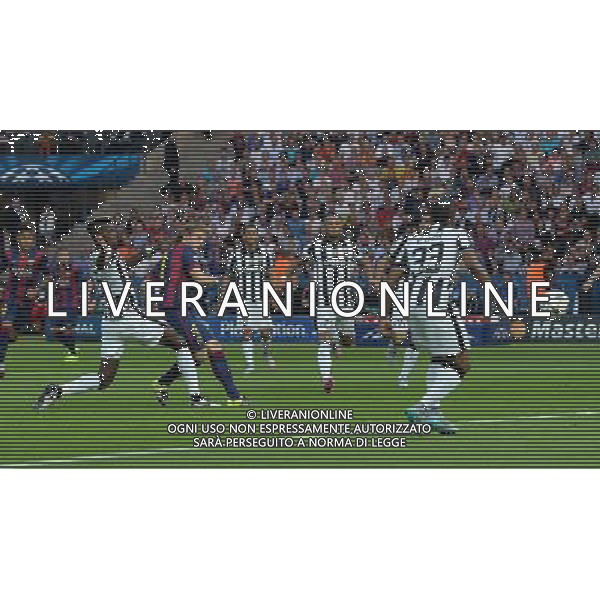 UEFA Champions League 2014/2015 Finale Berlino - 06.06.2015 Juventus-Barcellona Nella Foto: rakitic gol /Ph.Vitez-Ag. Aldo Liverani