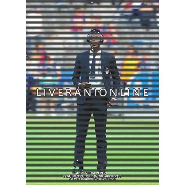 Juventus\' Paul Pogba on the pitch before the pre-match warm-up Photographer Chris Vaughan/CameraSport Football - UEFA Champions League Final - Juventus v Barcelona - Saturday 6th June 2015 - Olympiastadion - Berlin, Germany © CameraSport - 43 Linden Ave. Countesthorpe. Leicester. England. LE8 5PG - Tel: +44 (0) 116 277 4147 - admin@camerasport.com - www.camerasport.com /AGENZIA ALDO LIVERANI Sas - ITALY ONLY - EDITORIAL USE ONLY - Juventus - Barcellona UEFA Champions League 2014/2015 Finale Berlino - 06.06.2015