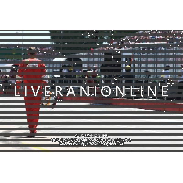 Sebastian Vettel (GER) Ferrari. 06.06.2015. Formula 1 World Championship, Rd 7, Canadian Grand Prix, Montreal, Canada, Qualifying Day. /AGENZIA ALDO LIVERANI Sas - ITALY ONLY - EDITORIAL USE ONLY - Prove ufficiali