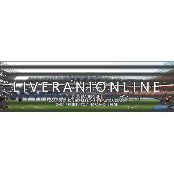 UEFA Champions League 2014/2015 Finale Berlino - 06.06.2015 Juventus-Barcellona Nella Foto: squadre schierate e coreografia dei tifosi nel prepartita /Ph.Vitez-Ag. Aldo Liverani