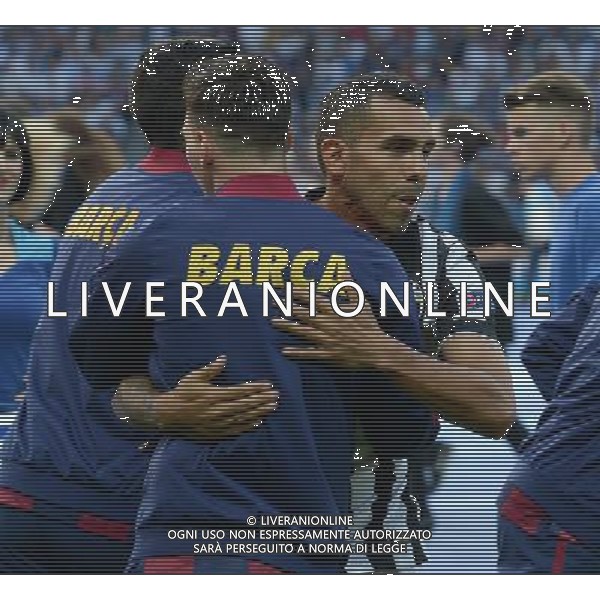UEFA Champions League 2014/2015 Finale Berlino - 06.06.2015 Juventus-Barcellona Nella Foto: carlos tevez e messi lionel /Ph.Vitez-Ag. Aldo Liverani