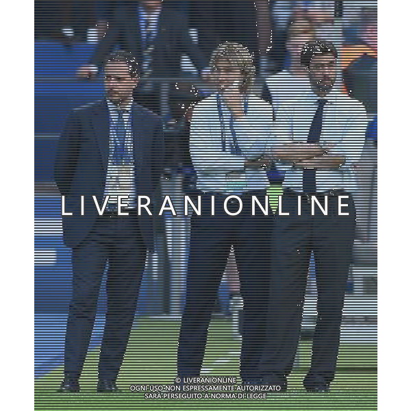 UEFA Champions League 2014/2015 Finale Berlino - 06.06.2015 Juventus-Barcellona Nella Foto: andrea agnelli pavel nedved e fabio paratici /Ph.Vitez-Ag. Aldo Liverani