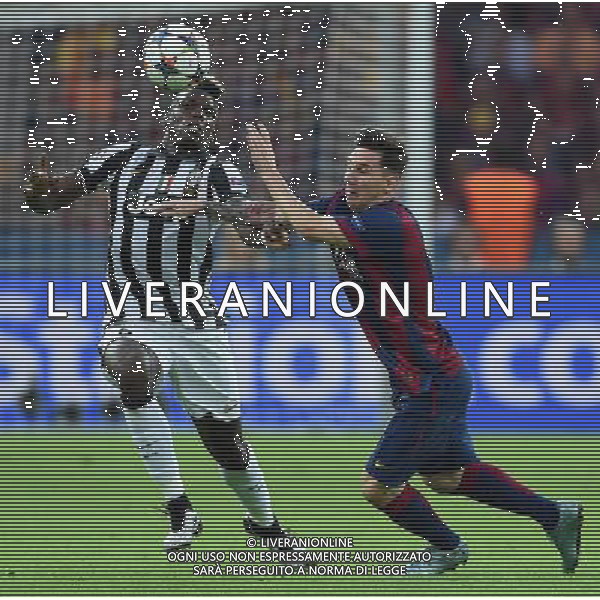 UEFA Champions League 2014/2015 Finale Berlino - 06.06.2015 Juventus-Barcellona Nella Foto:pogba paul e lionel messi /Ph.Vitez-Ag. Aldo Liverani