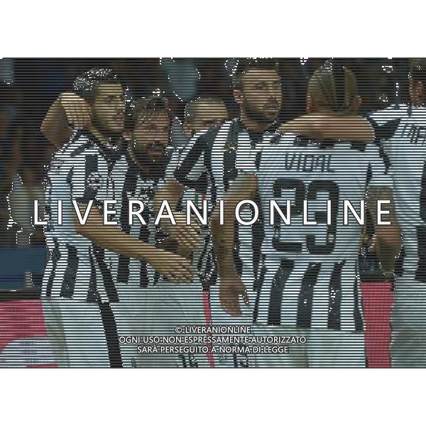 UEFA Champions League 2014/2015 Finale Berlino - 06.06.2015 Juventus-Barcellona Nella Foto: esultanza dopo il gol di morata alvaro /Ph.Vitez-Ag. Aldo Liverani