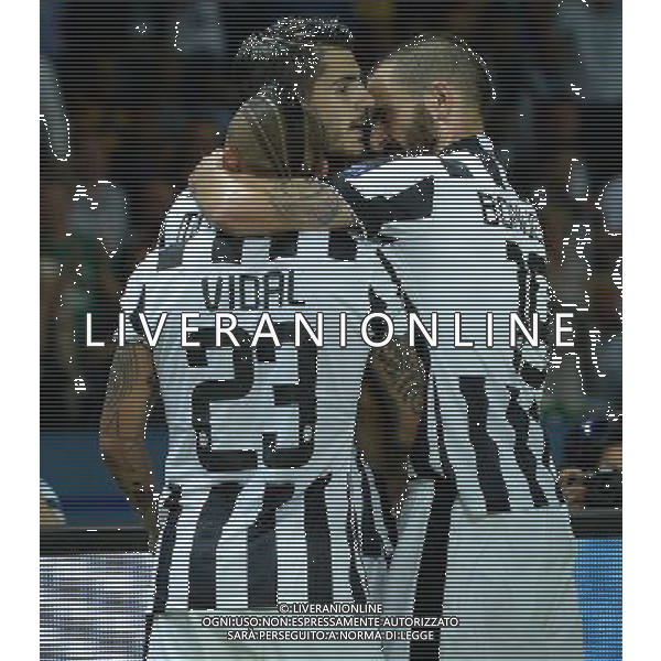 UEFA Champions League 2014/2015 Finale Berlino - 06.06.2015 Juventus-Barcellona Nella Foto: esultanza dopo il gol di morata alvaro /Ph.Vitez-Ag. Aldo Liverani