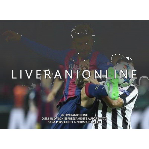 UEFA Champions League 2014/2015 Finale Berlino - 06.06.2015 Juventus-Barcellona Nella Foto:pique tevez /Ph.Vitez-Ag. Aldo Liverani