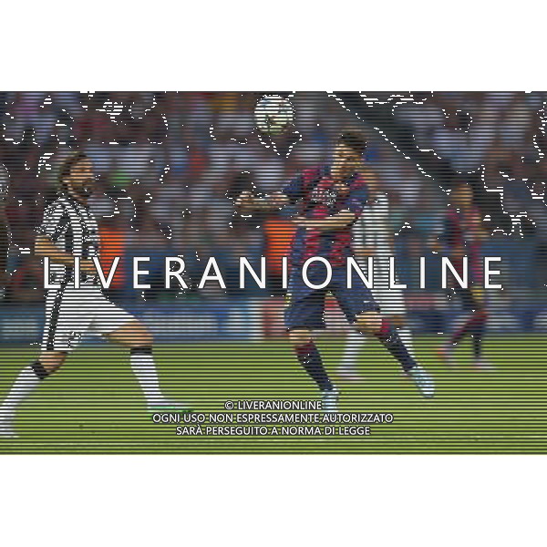 06.06.2015 BERLIN , NIEMCY STADION OLIMPIJSKI PILKA NOZNA ( FOOTBALL ) FINAL LIGI MISTRZOW UEFA 2015 ( UEFA CHAMIONS LEAGUE FINAL ) MECZ JUVENTUS TURYN FC - FC BARCELONA NZ ANDREA, PIRLO, LIONEL MESSI FOTO LUKASZ GROCHALA/CYFRASPORT / NEWSPIX.PL --- Newspix.pl /AGENZIA ALDO LIVERANI Sas - ITALY ONLY - EDITORIAL USE ONLY - Juventus - Barcellona UEFA Champions League 2014/2015 Finale Berlino - 06.06.2015 *** Local Caption *** www.newspix.pl mail us: info@newspix.pl call us: 0048 022 23 22 222 --- Polish Picture Agency by Ringier Axel Springer Poland
