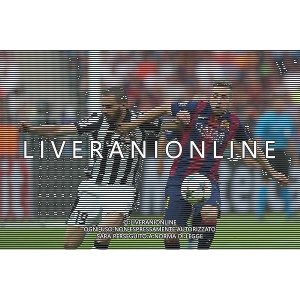 BERLIN 06.06.2015 FINALOWY MECZ LIGA MISTRZOW SEZON 2014/15: JUVENTUS TURYN - FC BARCELONA --- UEFA CHAMPIONS LEAGUE FINAL MATCH: JUVENTUS TURIN - FC BARCELONA LEONARDO BONUCCI JORDI ALBA FOT. PIOTR KUCZA/NEWSPIX.PL --- Newspix.pl /AGENZIA ALDO LIVERANI Sas - ITALY ONLY - EDITORIAL USE ONLY - Juventus - Barcellona UEFA Champions League 2014/2015 Finale Berlino - 06.06.2015 *** Local Caption *** www.newspix.pl mail us: info@newspix.pl call us: 0048 022 23 22 222 --- Polish Picture Agency by Ringier Axel Springer Poland