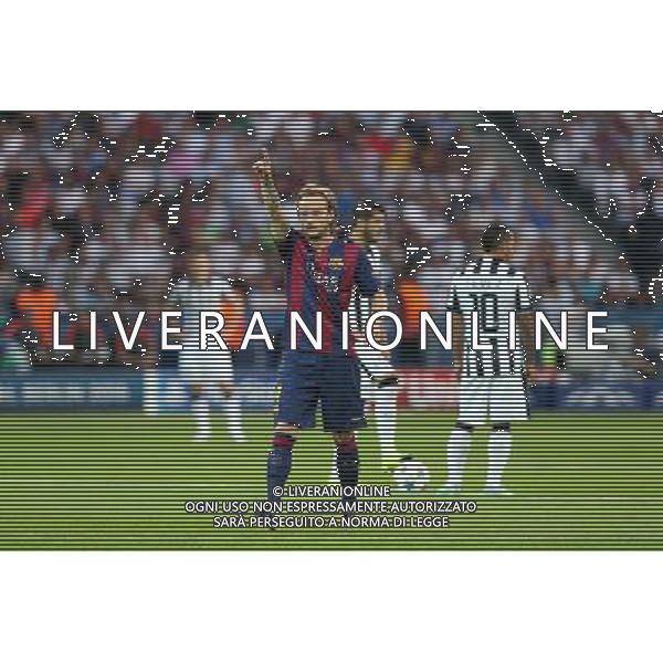 BERLIN 06.06.2015 FINALOWY MECZ LIGA MISTRZOW SEZON 2014/15: JUVENTUS TURYN - FC BARCELONA --- UEFA CHAMPIONS LEAGUE FINAL MATCH: JUVENTUS TURIN - FC BARCELONA IVAN RAKITIC FOT. PIOTR KUCZA/NEWSPIX.PL --- Newspix.pl /AGENZIA ALDO LIVERANI Sas - ITALY ONLY - EDITORIAL USE ONLY - Juventus - Barcellona UEFA Champions League 2014/2015 Finale Berlino - 06.06.2015 *** Local Caption *** www.newspix.pl mail us: info@newspix.pl call us: 0048 022 23 22 222 --- Polish Picture Agency by Ringier Axel Springer Poland