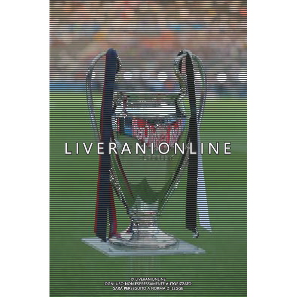 BERLIN 06.06.2015 FINALOWY MECZ LIGA MISTRZOW SEZON 2014/15: JUVENTUS TURYN - FC BARCELONA --- UEFA CHAMPIONS LEAGUE FINAL MATCH: JUVENTUS TURIN - FC BARCELONA PUCHAR FOT. PIOTR KUCZA/NEWSPIX.PL --- Newspix.pl /AGENZIA ALDO LIVERANI Sas - ITALY ONLY - EDITORIAL USE ONLY - Juventus - Barcellona UEFA Champions League 2014/2015 Finale Berlino - 06.06.2015 *** Local Caption *** www.newspix.pl mail us: info@newspix.pl call us: 0048 022 23 22 222 --- Polish Picture Agency by Ringier Axel Springer Poland