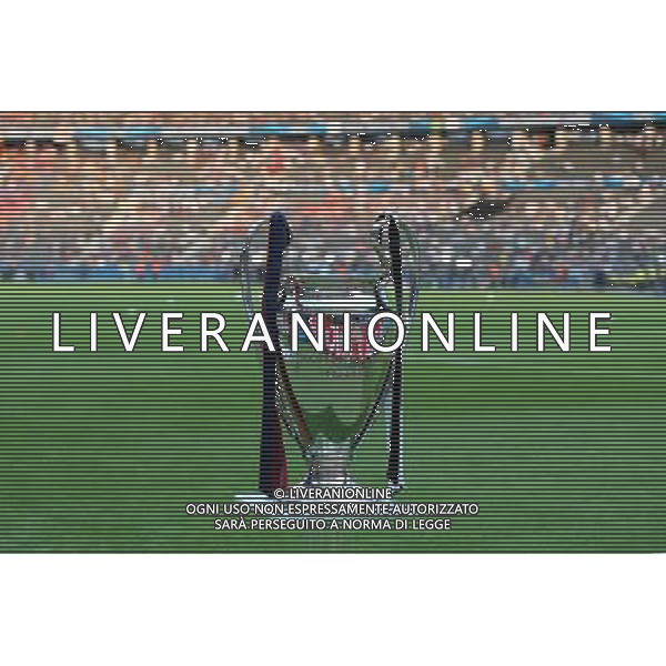 BERLIN 06.06.2015 FINALOWY MECZ LIGA MISTRZOW SEZON 2014/15: JUVENTUS TURYN - FC BARCELONA --- UEFA CHAMPIONS LEAGUE FINAL MATCH: JUVENTUS TURIN - FC BARCELONA PUCHAR FOT. PIOTR KUCZA/NEWSPIX.PL --- Newspix.pl /AGENZIA ALDO LIVERANI Sas - ITALY ONLY - EDITORIAL USE ONLY - Juventus - Barcellona UEFA Champions League 2014/2015 Finale Berlino - 06.06.2015 *** Local Caption *** www.newspix.pl mail us: info@newspix.pl call us: 0048 022 23 22 222 --- Polish Picture Agency by Ringier Axel Springer Poland
