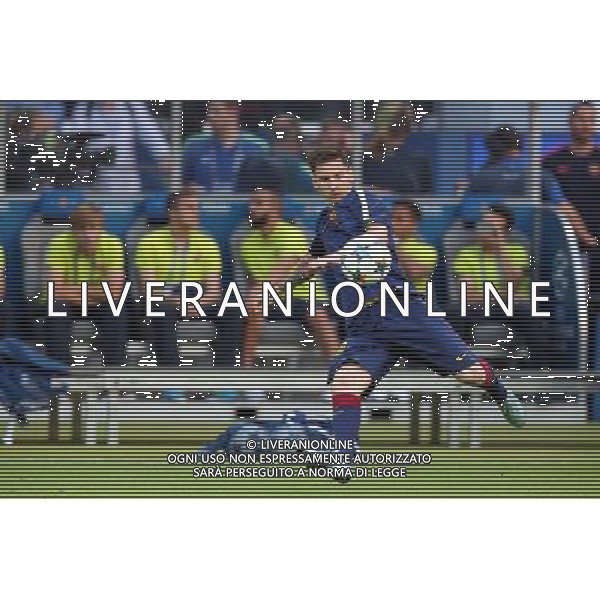 BERLIN 06.06.2015 FINALOWY MECZ LIGA MISTRZOW SEZON 2014/15: JUVENTUS TURYN - FC BARCELONA --- UEFA CHAMPIONS LEAGUE FINAL MATCH: JUVENTUS TURIN - FC BARCELONA LIONEL MESSI FOT. PIOTR KUCZA/NEWSPIX.PL --- Newspix.pl /AGENZIA ALDO LIVERANI Sas - ITALY ONLY - EDITORIAL USE ONLY - Juventus - Barcellona UEFA Champions League 2014/2015 Finale Berlino - 06.06.2015 *** Local Caption *** www.newspix.pl mail us: info@newspix.pl call us: 0048 022 23 22 222 --- Polish Picture Agency by Ringier Axel Springer Poland