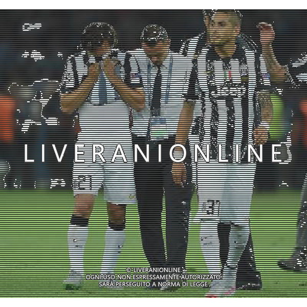 UEFA Champions League 2014/2015 Finale Berlino - 06.06.2015 Juventus-Barcellona Nella Foto: delusione a fine gara - andrea pirlo in lacrime /Ph.Vitez-Ag. Aldo Liverani