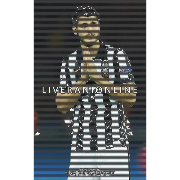 UEFA Champions League 2014/2015 Finale Berlino - 06.06.2015 Juventus-Barcellona Nella Foto: delusione a fine gara - alvaro morata in lacrime /Ph.Vitez-Ag. Aldo Liverani