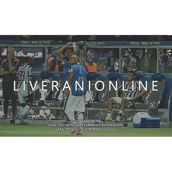 UEFA Champions League 2014/2015 Finale Berlino - 06.06.2015 Juventus-Barcellona Nella Foto:la delusione della panchina della juventus a fine gara /Ph.Vitez-Ag. Aldo Liverani