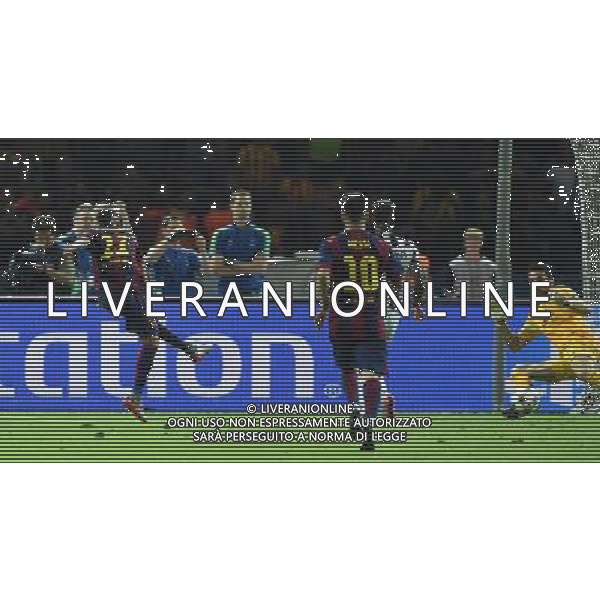 UEFA Champions League 2014/2015 Finale Berlino - 06.06.2015 Juventus-Barcellona Nella Foto: il gol di neymar /Ph.Vitez-Ag. Aldo Liverani