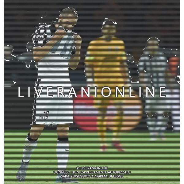 UEFA Champions League 2014/2015 Finale Berlino - 06.06.2015 Juventus-Barcellona Nella Foto:delusione di leonardo bonucci a fine gara /Ph.Vitez-Ag. Aldo Liverani
