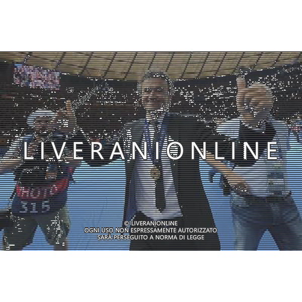 UEFA Champions League 2014/2015 Finale Berlino - 06.06.2015 Juventus-Barcellona Nella Foto:luis enrique esulta a fine gara /Ph.Vitez-Ag. Aldo Liverani