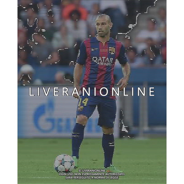 UEFA Champions League 2014/2015 Finale Berlino - 06.06.2015 Juventus-Barcellona Nella Foto:Mascherano Javier /Ph.Vitez-Ag. Aldo Liverani