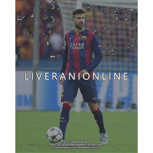 UEFA Champions League 2014/2015 Finale Berlino - 06.06.2015 Juventus-Barcellona Nella Foto:Pique\' Gerard /Ph.Vitez-Ag. Aldo Liverani