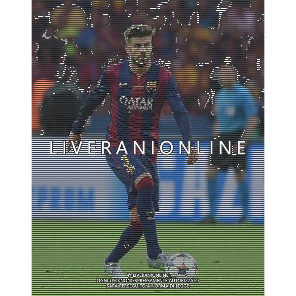 UEFA Champions League 2014/2015 Finale Berlino - 06.06.2015 Juventus-Barcellona Nella Foto:Pique\' Gerard /Ph.Vitez-Ag. Aldo Liverani