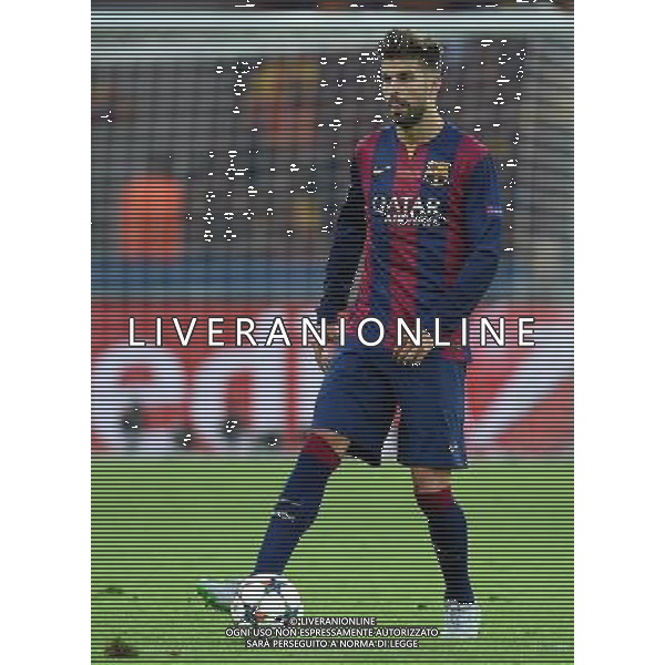 UEFA Champions League 2014/2015 Finale Berlino - 06.06.2015 Juventus-Barcellona Nella Foto:Pique\' Gerard /Ph.Vitez-Ag. Aldo Liverani