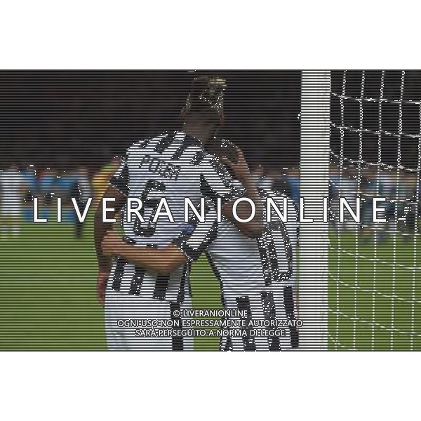 UEFA Champions League 2014/2015 Finale Berlino - 06.06.2015 Juventus-Barcellona Nella Foto:Pogba Paul-Tevez Carlos /Ph.Vitez-Ag. Aldo Liverani