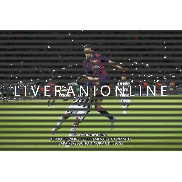 BERLIN 06.06.2015 FINALOWY MECZ LIGA MISTRZOW SEZON 2014/15: JUVENTUS TURYN - FC BARCELONA 1:2 --- UEFA CHAMPIONS LEAGUE FINAL MATCH: JUVENTUS TURIN - FC BARCELONA 1:2 ARTURO VIDAL SERGIO BUSQUETS FOT. PIOTR KUCZA/NEWSPIX.PL --- Newspix.pl AG ALDO LIVERANI SAS ONLY ITALY *** Local Caption *** www.newspix.pl mail us: info@newspix.pl call us: 0048 022 23 22 222 --- Polish Picture Agency by Ringier Axel Springer Poland