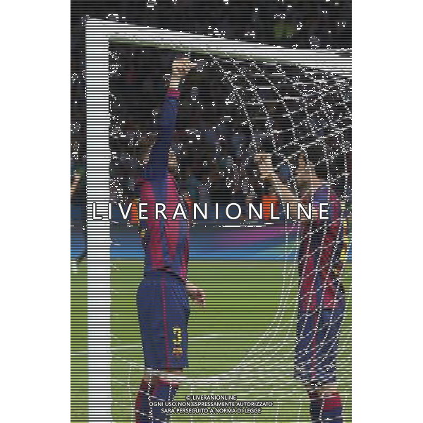 BERLIN 06.06.2015 FINALOWY MECZ LIGA MISTRZOW SEZON 2014/15: JUVENTUS TURYN - FC BARCELONA 1:2 --- UEFA CHAMPIONS LEAGUE FINAL MATCH: JUVENTUS TURIN - FC BARCELONA 1:2 GERARD PIQUE SERGIO BUSQUETS FOT. PIOTR KUCZA/NEWSPIX.PL --- Newspix.pl AG ALDO LIVERANI SAS ONLY ITALY *** Local Caption *** www.newspix.pl mail us: info@newspix.pl call us: 0048 022 23 22 222 --- Polish Picture Agency by Ringier Axel Springer Poland