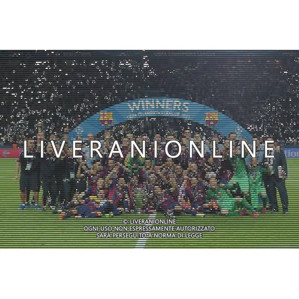 BERLIN 06.06.2015 FINALOWY MECZ LIGA MISTRZOW SEZON 2014/15: JUVENTUS TURYN - FC BARCELONA 1:2 --- UEFA CHAMPIONS LEAGUE FINAL MATCH: JUVENTUS TURIN - FC BARCELONA 1:2 PILKARZE BARCELONY FOT. PIOTR KUCZA/NEWSPIX.PL --- Newspix.pl AG ALDO LIVERANI SAS ONLY ITALY *** Local Caption *** www.newspix.pl mail us: info@newspix.pl call us: 0048 022 23 22 222 --- Polish Picture Agency by Ringier Axel Springer Poland