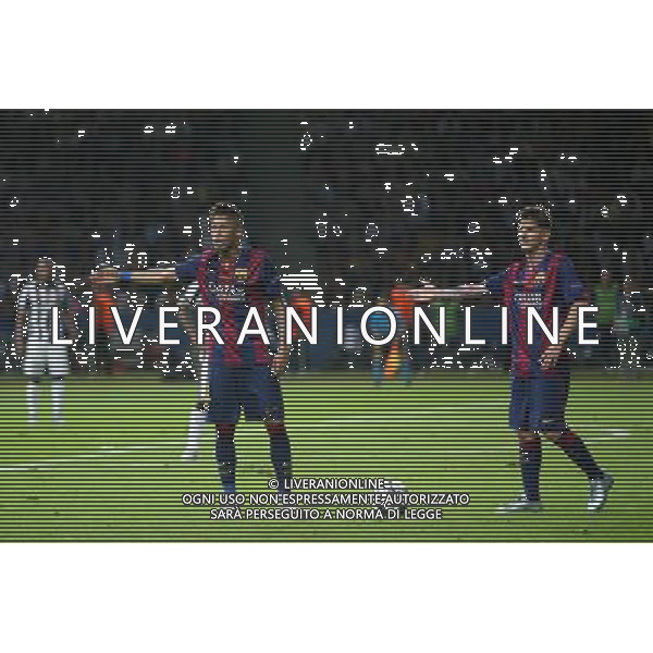BERLIN 06.06.2015 FINALOWY MECZ LIGA MISTRZOW SEZON 2014/15: JUVENTUS TURYN - FC BARCELONA 1:2 --- UEFA CHAMPIONS LEAGUE FINAL MATCH: JUVENTUS TURIN - FC BARCELONA 1:2 NEYMAR LIONEL MESSI FOT. PIOTR KUCZA/NEWSPIX.PL --- Newspix.pl AG ALDO LIVERANI SAS ONLY ITALY *** Local Caption *** www.newspix.pl mail us: info@newspix.pl call us: 0048 022 23 22 222 --- Polish Picture Agency by Ringier Axel Springer Poland