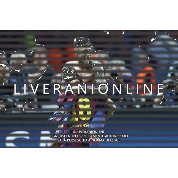 BERLIN 06.06.2015 FINALOWY MECZ LIGA MISTRZOW SEZON 2014/15: JUVENTUS TURYN - FC BARCELONA 1:3 --- UEFA CHAMPIONS LEAGUE FINAL MATCH: JUVENTUS TURIN - FC BARCELONA 1:3 JORDI ALBA NEYMAR FOT. PIOTR KUCZA/NEWSPIX.PL --- Newspix.pl AG ALDO LIVERANI SAS ONLY ITALY *** Local Caption *** www.newspix.pl mail us: info@newspix.pl call us: 0048 022 23 22 222 --- Polish Picture Agency by Ringier Axel Springer Poland