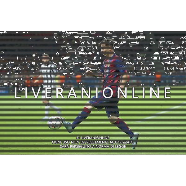 06.06.2015 BERLIN , NIEMCY STADION OLIMPIJSKI PILKA NOZNA ( FOOTBALL ) FINAL LIGI MISTRZOW UEFA 2015 ( UEFA CHAMIONS LEAGUE FINAL ) MECZ JUVENTUS TURYN FC - FC BARCELONA NZ LIONEL MESSI FOTO LUKASZ GROCHALA/CYFRASPORT / NEWSPIX.PL --- Newspix.pl AG ALDO LIVERANI SAS ONLY ITALY *** Local Caption *** www.newspix.pl mail us: info@newspix.pl call us: 0048 022 23 22 222 --- Polish Picture Agency by Ringier Axel Springer Poland