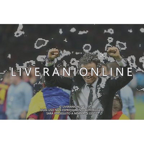06.06.2015 BERLIN , NIEMCY STADION OLIMPIJSKI PILKA NOZNA ( FOOTBALL ) FINAL LIGI MISTRZOW UEFA 2015 ( UEFA CHAMIONS LEAGUE FINAL ) MECZ JUVENTUS TURYN FC - FC BARCELONA NZ LUIS ENRIQUE - TRENER, HEAD COACH, RADOSC FOTO LUKASZ GROCHALA/CYFRASPORT / NEWSPIX.PL --- Newspix.pl AG ALDO LIVERANI SAS ONLY ITALY *** Local Caption *** www.newspix.pl mail us: info@newspix.pl call us: 0048 022 23 22 222 --- Polish Picture Agency by Ringier Axel Springer Poland