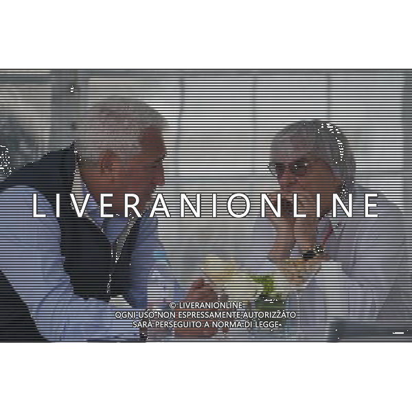 (L to R): Lawrence Stroll (CDN) Businessman with Bernie Ecclestone (GBR). 07.06.2015. Formula 1 World Championship, Rd 7, Canadian Grand Prix, Montreal, Canada, Race Day. /AGENZIA ALDO LIVERANI Sas - ITALY ONLY - EDITORIAL USE ONLY