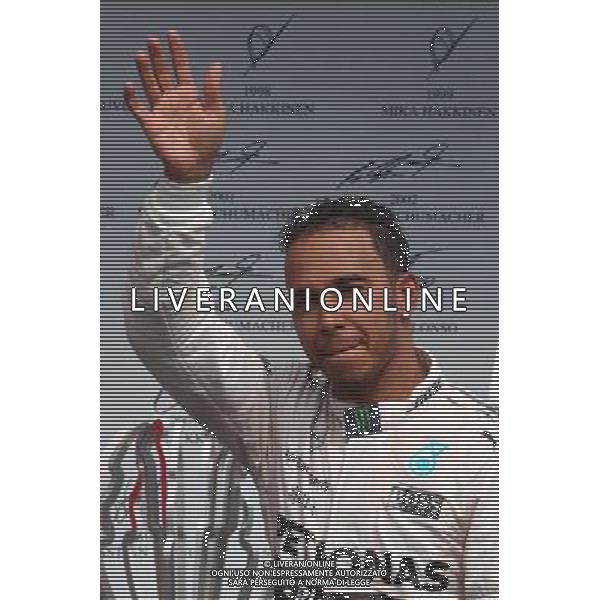 1st PLace Lewis Hamilton (GBR) Mercedes AMG F1. 07.06.2015. Formula 1 World Championship, Rd 7, Canadian Grand Prix, Montreal, Canada, Race Day. /AGENZIA ALDO LIVERANI Sas - ITALY ONLY - EDITORIAL USE ONLY