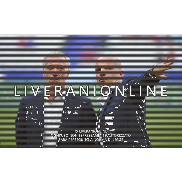 Didier DESCHAMPS / Guy STEPHAN - 07.06.2015 - France / Belgique - Match amical Photo : Dave Winter / Icon Sport AG ALDO LIVERANI SAS ONLY ITALY