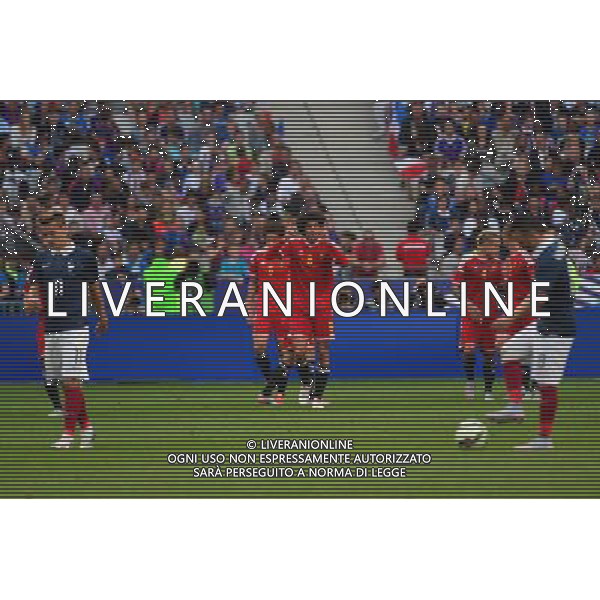 Joie Marouane FELLAINI / Deception France - 07.06.2015 - France / Belgique - Match amical Photo : Dave Winter / Icon Sport AG ALDO LIVERANI SAS ONLY ITALY
