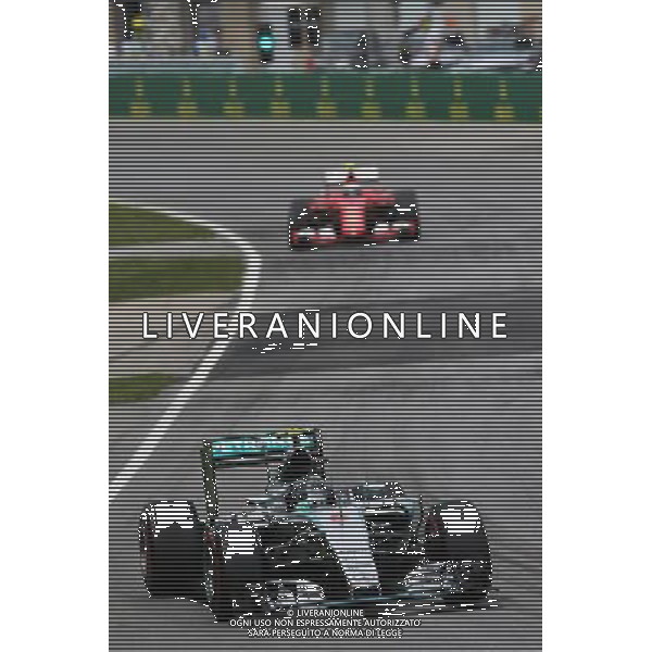 Nico Rosberg (GER) Mercedes AMG F1 W06. 07.06.2015. Formula 1 World Championship, Rd 7, Canadian Grand Prix, Montreal, Canada, Race Day. AG ALDO LIVERANI SAS ONLY ITALY