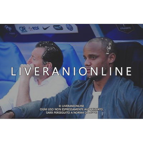 Vincent KOMPANY / Marc WILMOTS - 07.06.2015 - France / Belgique - Match Amical Photo : Dave Winter / Icon Sport AG ALDO LIVERANI SAS ONLY ITALY
