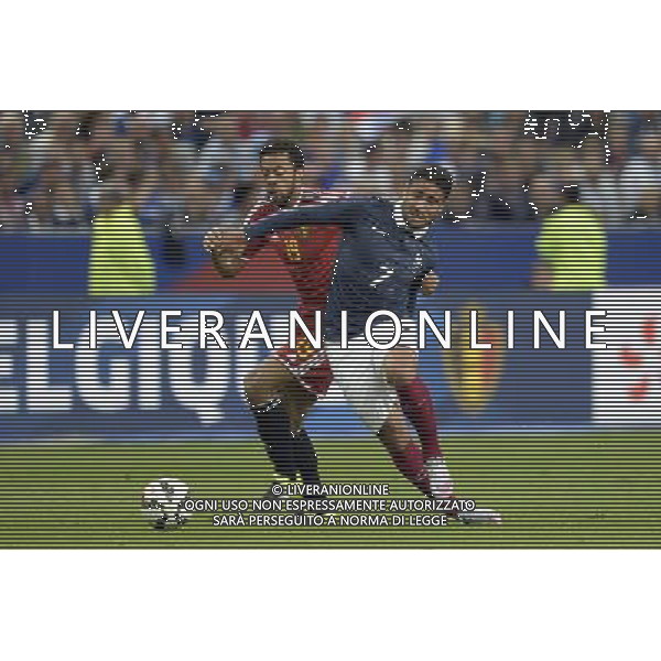 Nabil Fekir / Moussa Dembele - 07.06.2015 - France / Belgique - Match amical Photo : Andre Ferreira / Icon Sport AG ALDO LIVERANI SAS ONLY ITALY